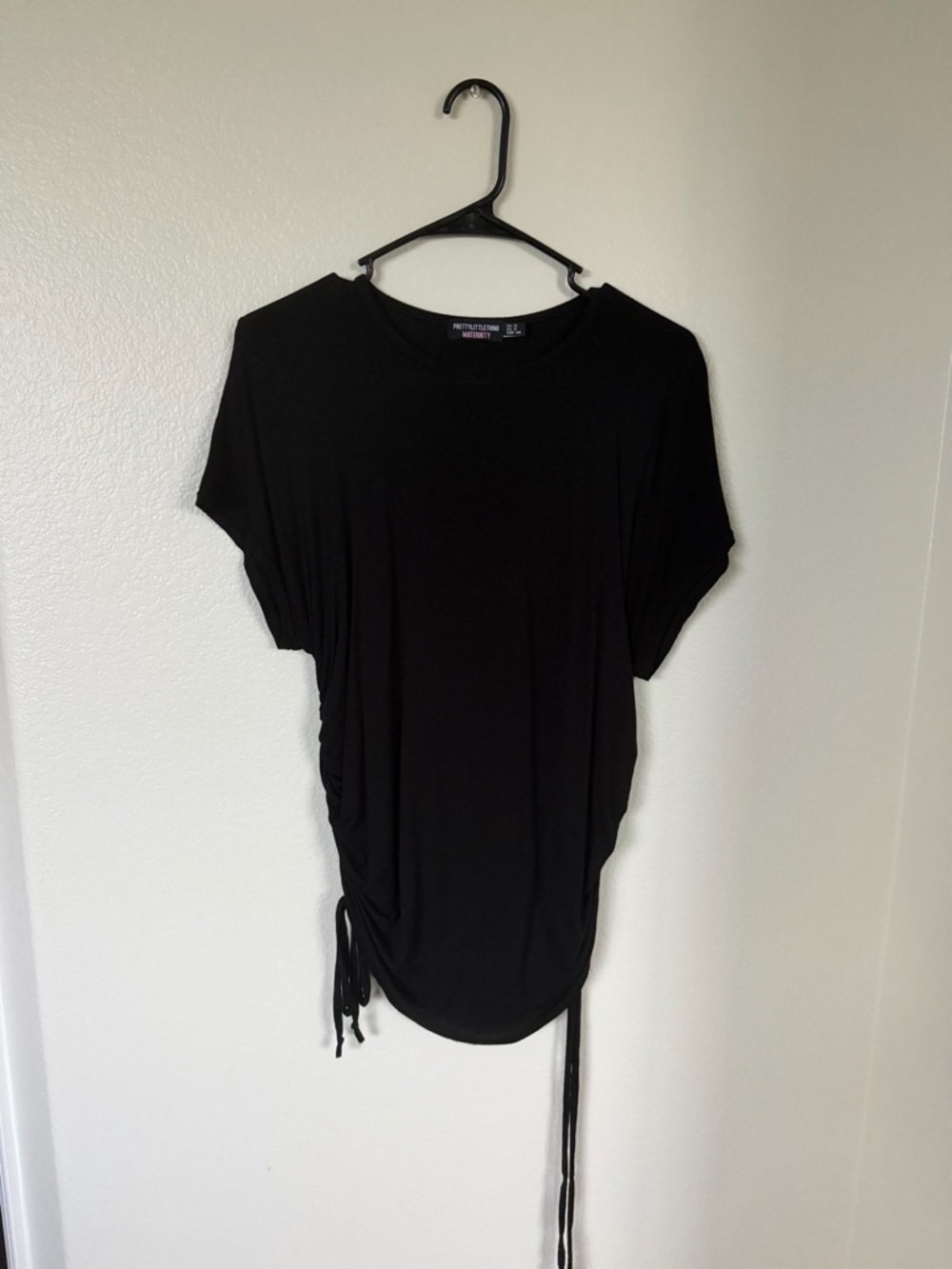Black Maternity Top